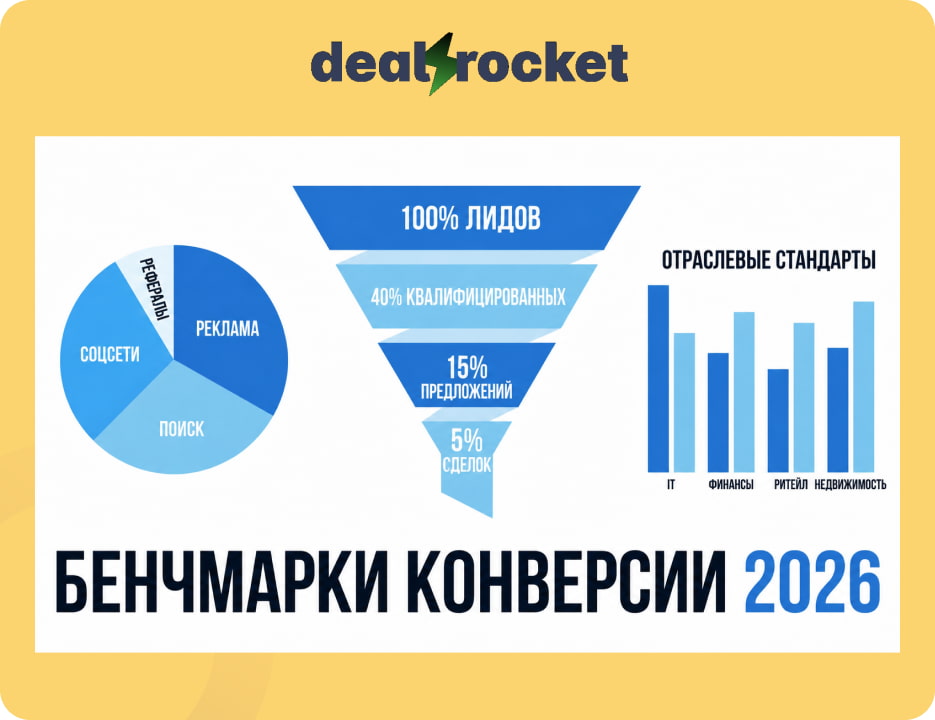 бенчмарки конверсии 2026
